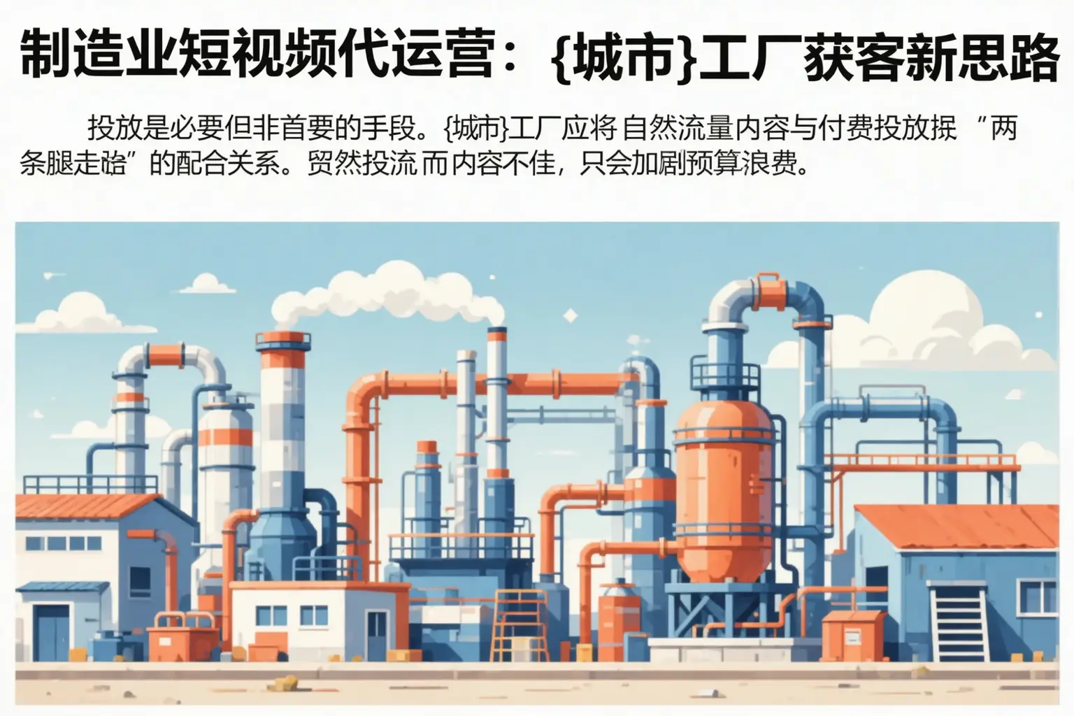 制造业短视频代运营:阳新工厂获客新思路